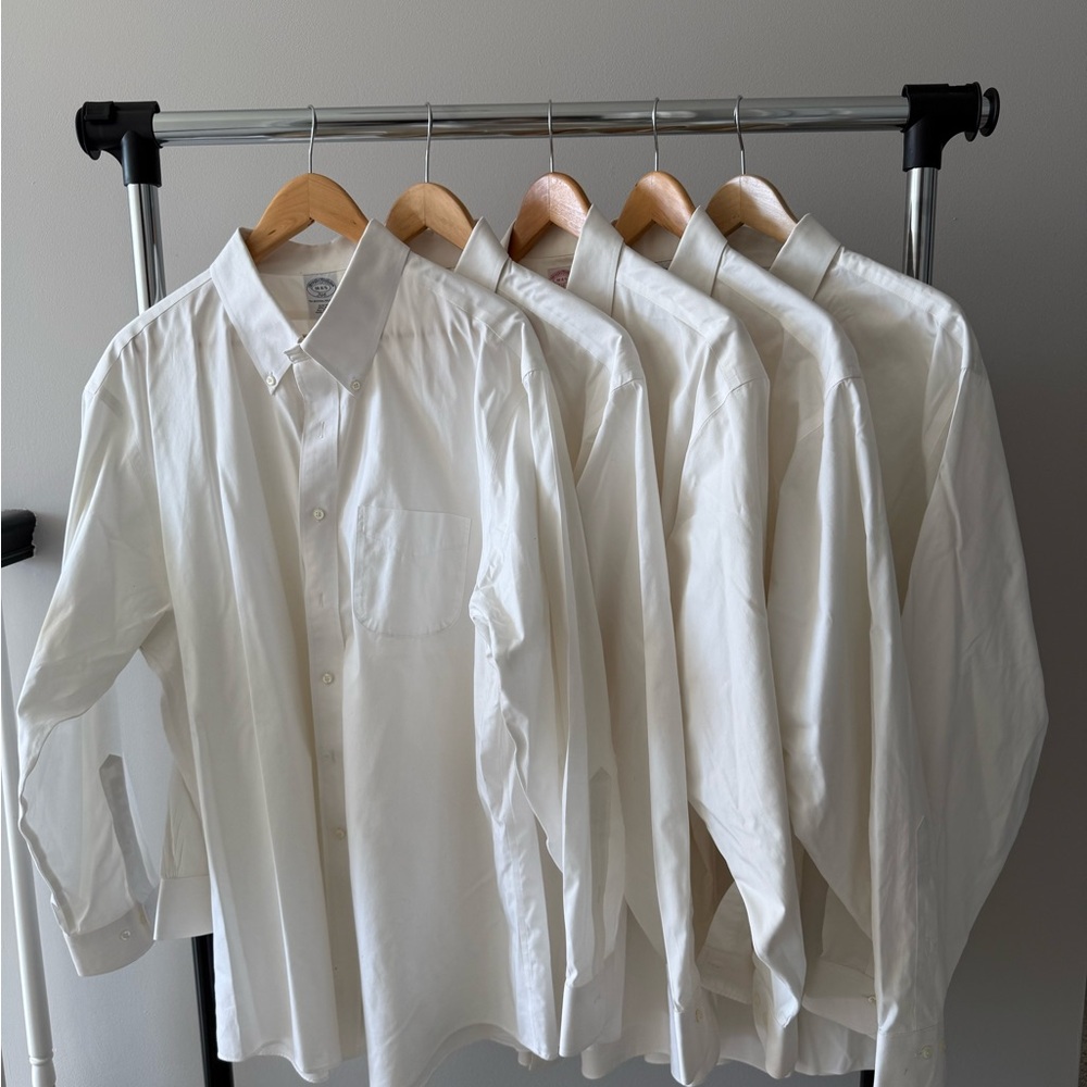 Brooks Brothers White Dress Shirt BUNDLE